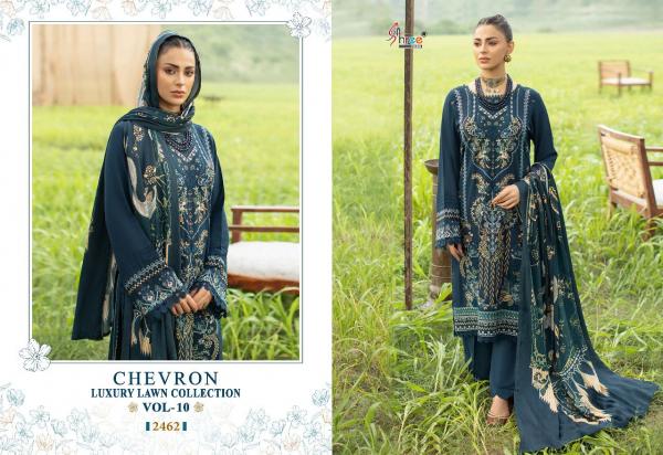 Shree Chevron Luxury Lawn Collection 10 Cotton Pakistani Salwar Suits